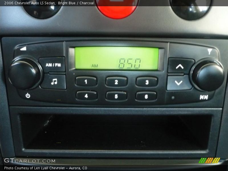 Bright Blue / Charcoal 2006 Chevrolet Aveo LS Sedan