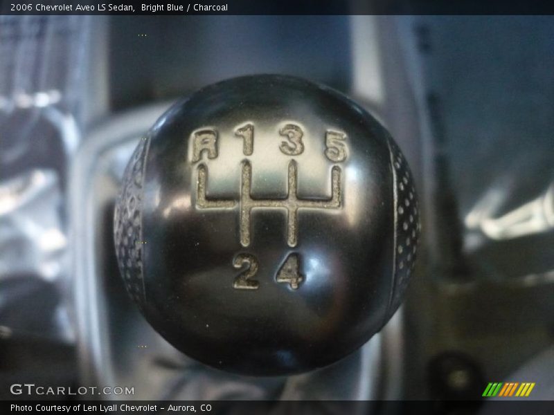 Bright Blue / Charcoal 2006 Chevrolet Aveo LS Sedan