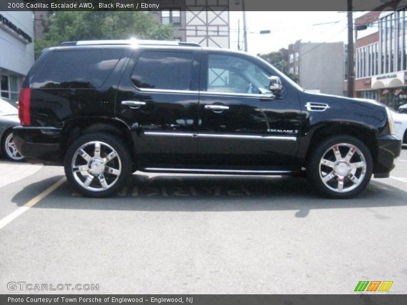 Black Raven / Ebony 2008 Cadillac Escalade AWD