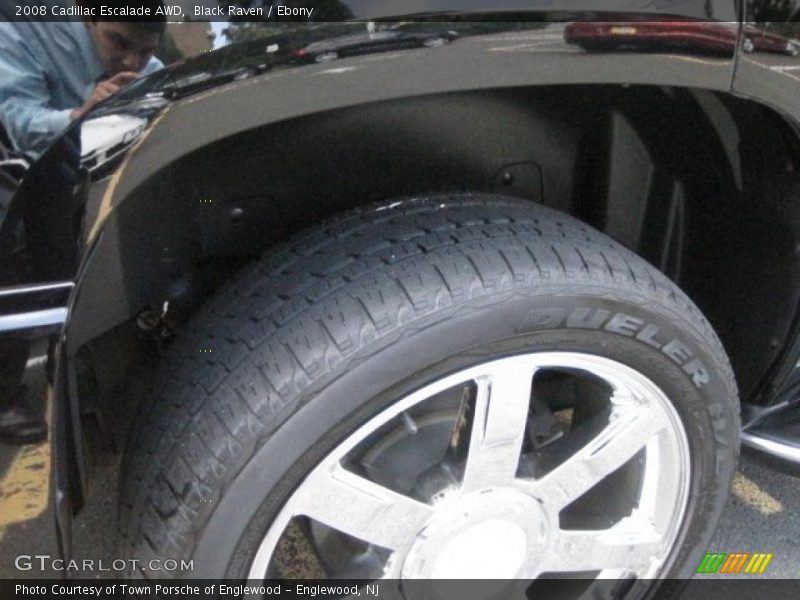 Black Raven / Ebony 2008 Cadillac Escalade AWD