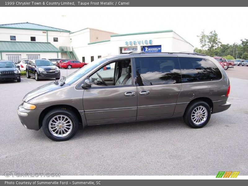 Taupe Frost Metallic / Camel 1999 Chrysler Town & Country Limited