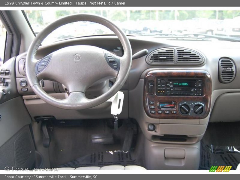 Taupe Frost Metallic / Camel 1999 Chrysler Town & Country Limited