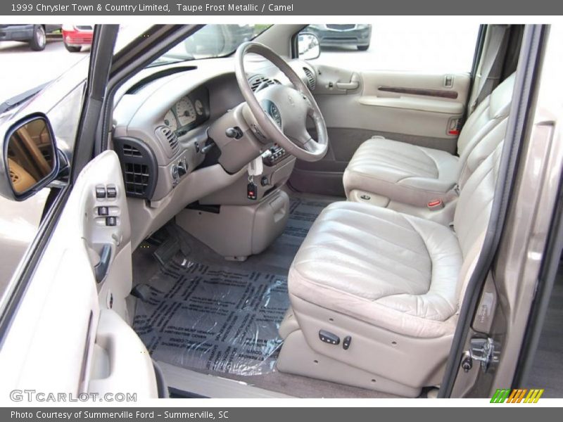 Taupe Frost Metallic / Camel 1999 Chrysler Town & Country Limited