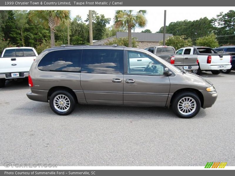 Taupe Frost Metallic / Camel 1999 Chrysler Town & Country Limited