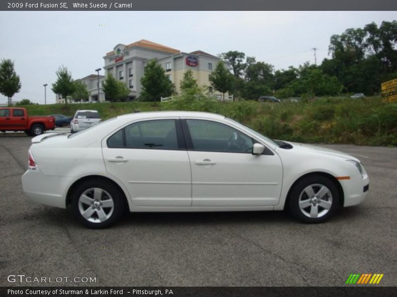 White Suede / Camel 2009 Ford Fusion SE