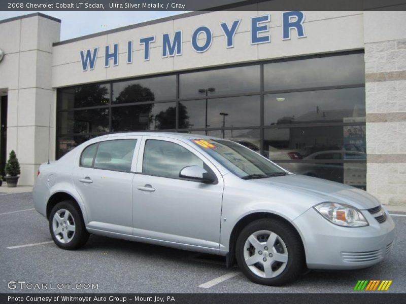 Ultra Silver Metallic / Gray 2008 Chevrolet Cobalt LT Sedan