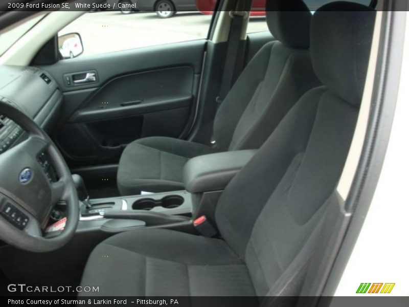 White Suede / Camel 2009 Ford Fusion SE