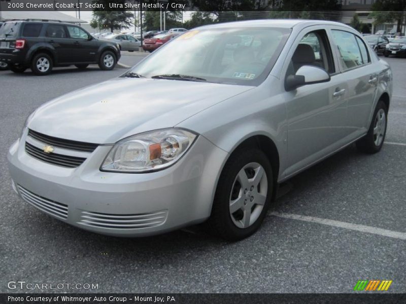 Ultra Silver Metallic / Gray 2008 Chevrolet Cobalt LT Sedan
