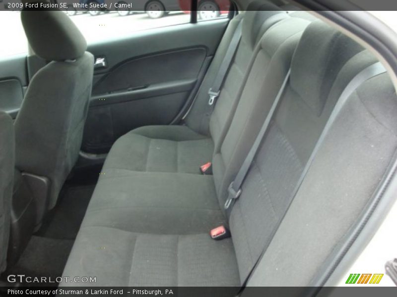 White Suede / Camel 2009 Ford Fusion SE