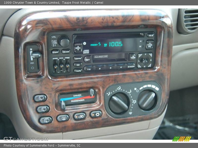 Taupe Frost Metallic / Camel 1999 Chrysler Town & Country Limited