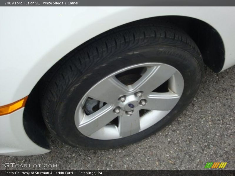 White Suede / Camel 2009 Ford Fusion SE