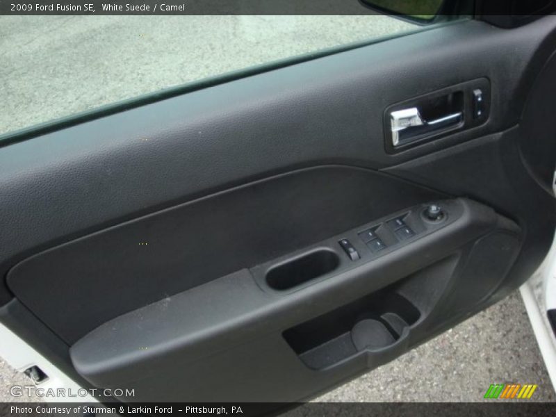 White Suede / Camel 2009 Ford Fusion SE