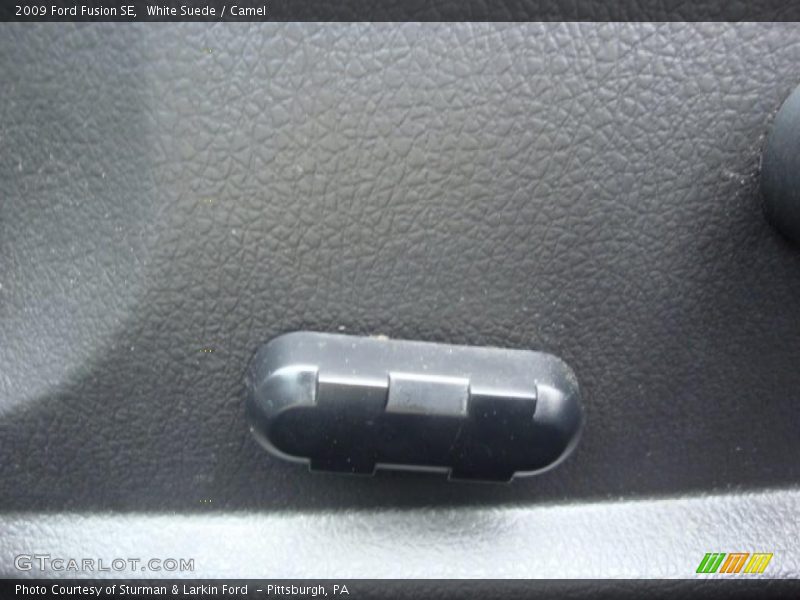White Suede / Camel 2009 Ford Fusion SE