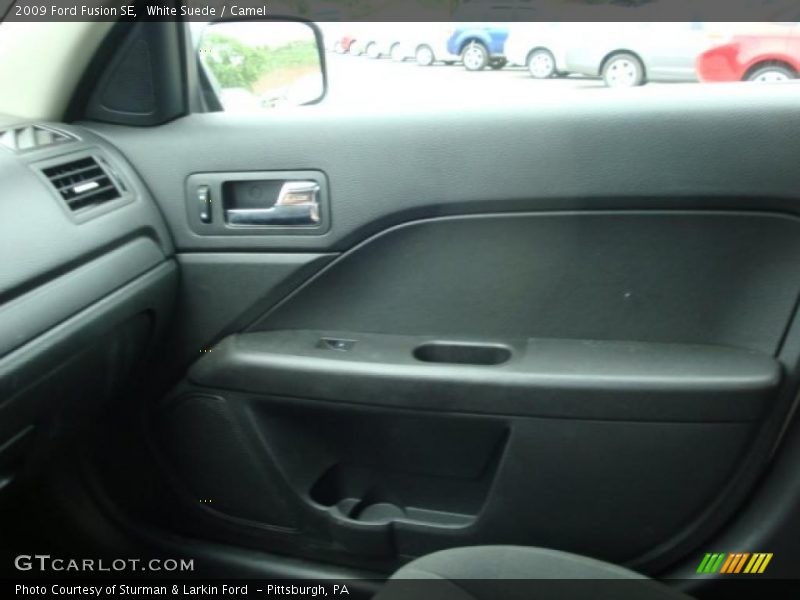 White Suede / Camel 2009 Ford Fusion SE