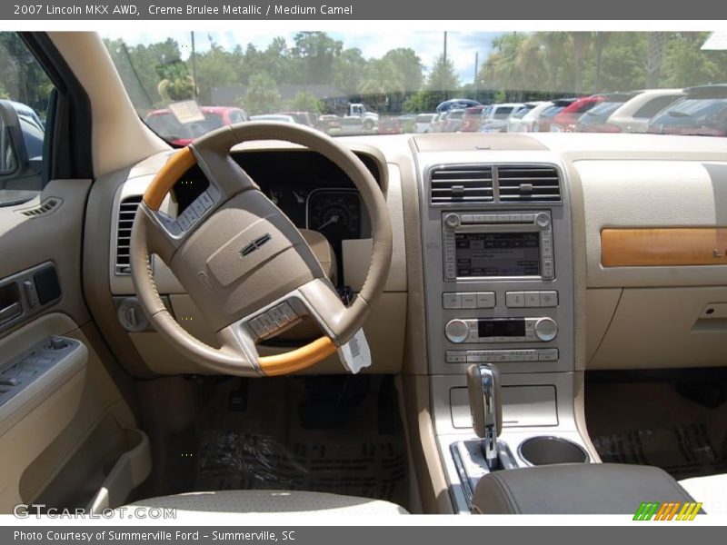 Creme Brulee Metallic / Medium Camel 2007 Lincoln MKX AWD