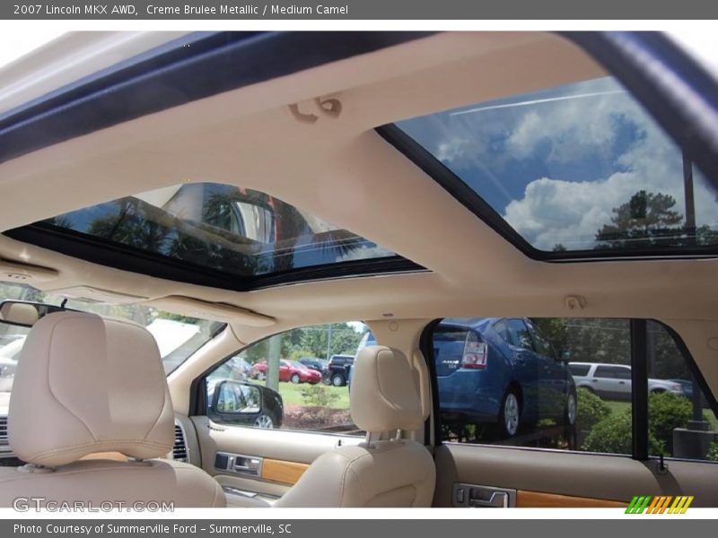 Creme Brulee Metallic / Medium Camel 2007 Lincoln MKX AWD