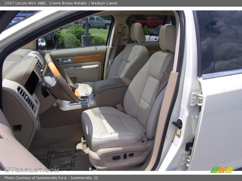 Creme Brulee Metallic / Medium Camel 2007 Lincoln MKX AWD