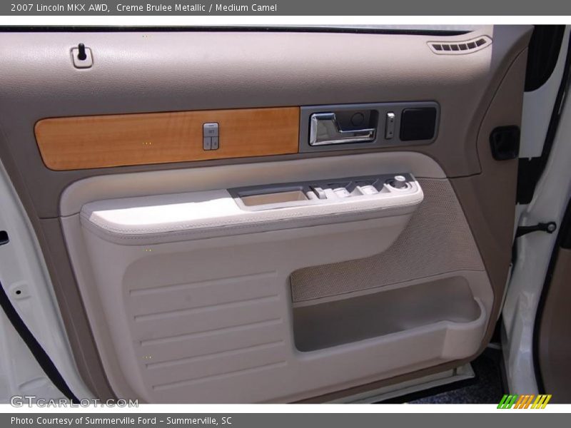 Creme Brulee Metallic / Medium Camel 2007 Lincoln MKX AWD