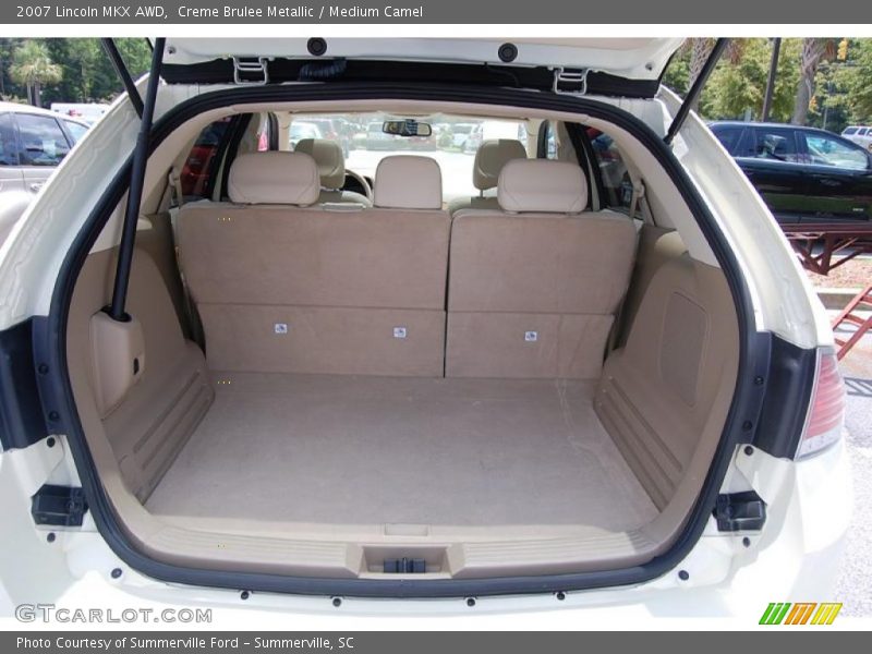 Creme Brulee Metallic / Medium Camel 2007 Lincoln MKX AWD