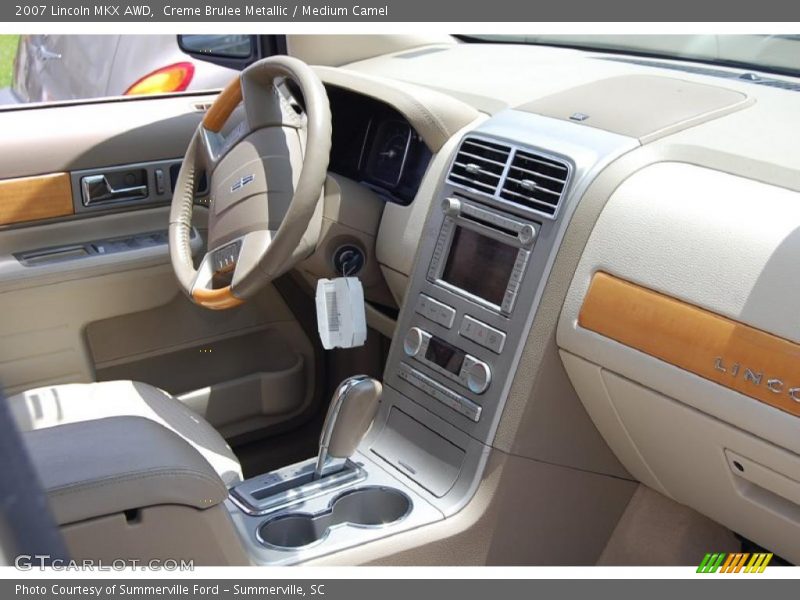 Creme Brulee Metallic / Medium Camel 2007 Lincoln MKX AWD