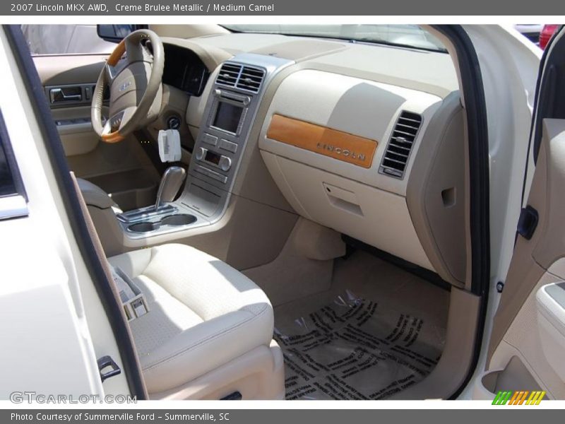 Creme Brulee Metallic / Medium Camel 2007 Lincoln MKX AWD