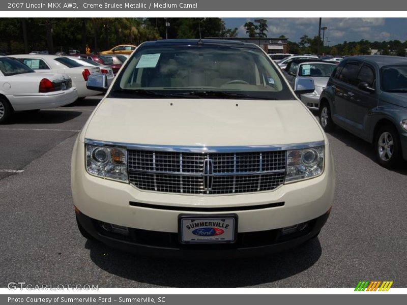 Creme Brulee Metallic / Medium Camel 2007 Lincoln MKX AWD