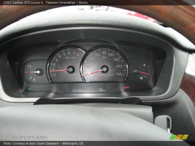 Titanium ChromaFlair / Ebony 2007 Cadillac DTS Luxury II