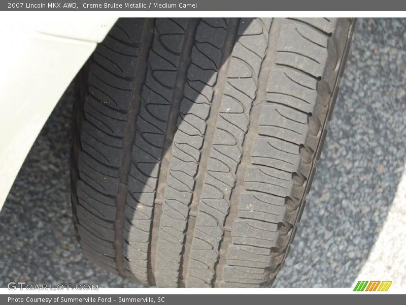 Creme Brulee Metallic / Medium Camel 2007 Lincoln MKX AWD