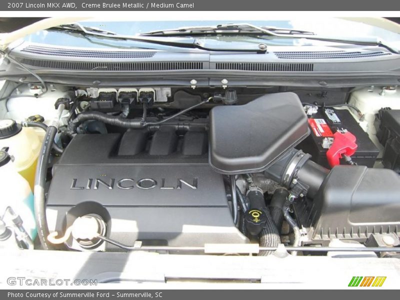 Creme Brulee Metallic / Medium Camel 2007 Lincoln MKX AWD