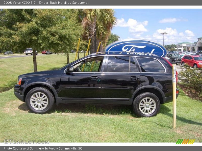 Ember Black Metallic / Sandstone 2008 Volvo XC90 3.2