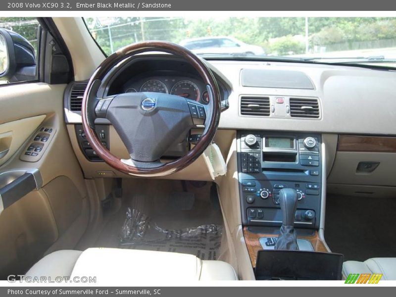 Ember Black Metallic / Sandstone 2008 Volvo XC90 3.2
