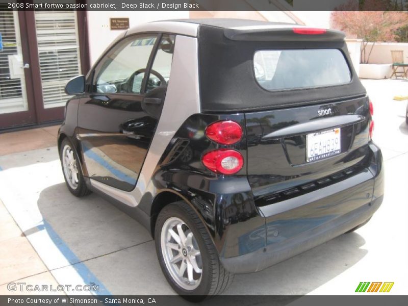Deep Black / Design Black 2008 Smart fortwo passion cabriolet