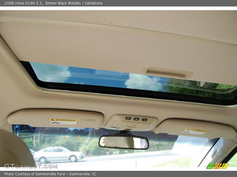 Ember Black Metallic / Sandstone 2008 Volvo XC90 3.2
