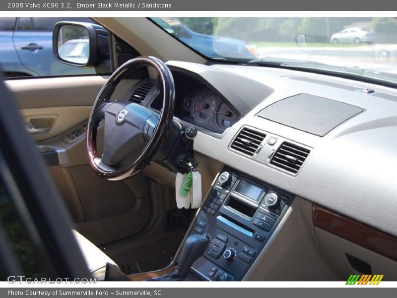 Ember Black Metallic / Sandstone 2008 Volvo XC90 3.2