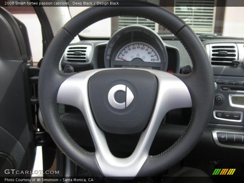 Deep Black / Design Black 2008 Smart fortwo passion cabriolet