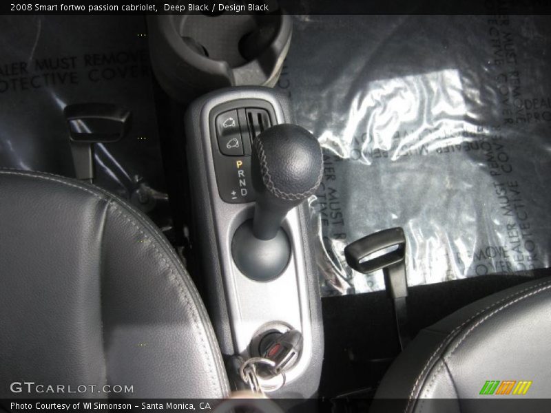 Deep Black / Design Black 2008 Smart fortwo passion cabriolet