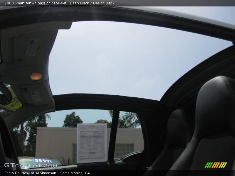Deep Black / Design Black 2008 Smart fortwo passion cabriolet
