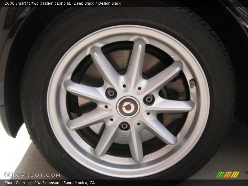 Deep Black / Design Black 2008 Smart fortwo passion cabriolet