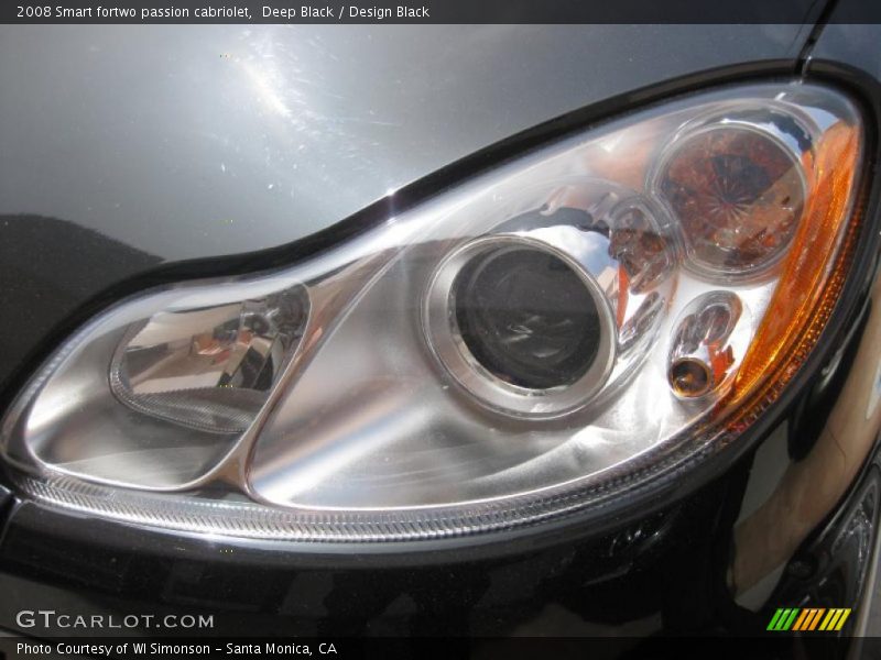 Deep Black / Design Black 2008 Smart fortwo passion cabriolet