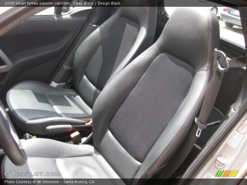 Deep Black / Design Black 2008 Smart fortwo passion cabriolet