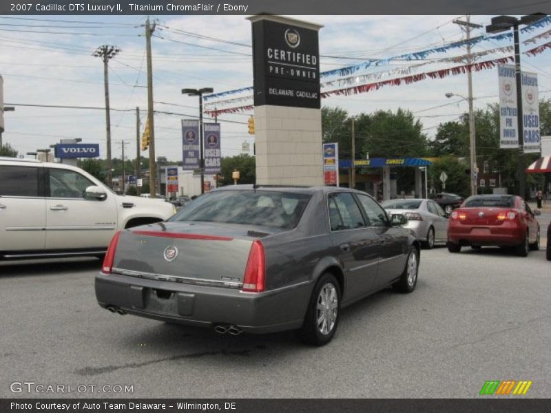 Titanium ChromaFlair / Ebony 2007 Cadillac DTS Luxury II