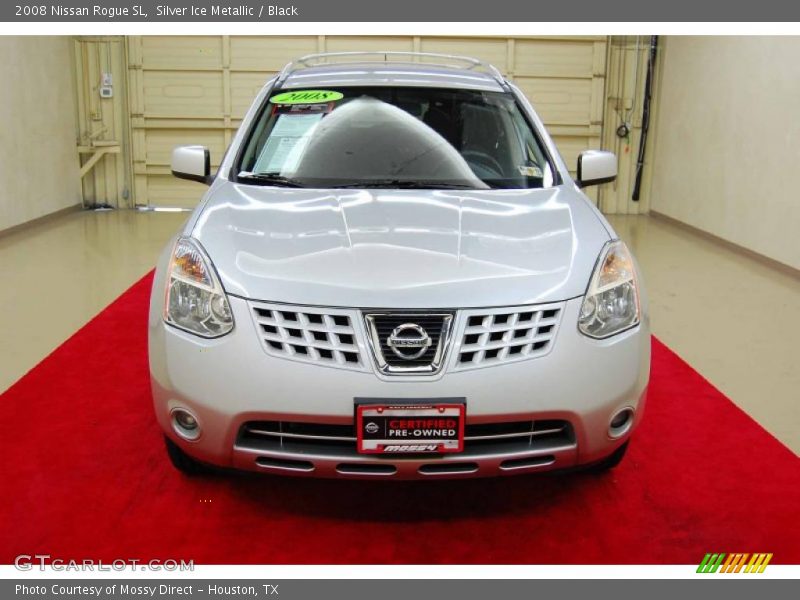 Silver Ice Metallic / Black 2008 Nissan Rogue SL