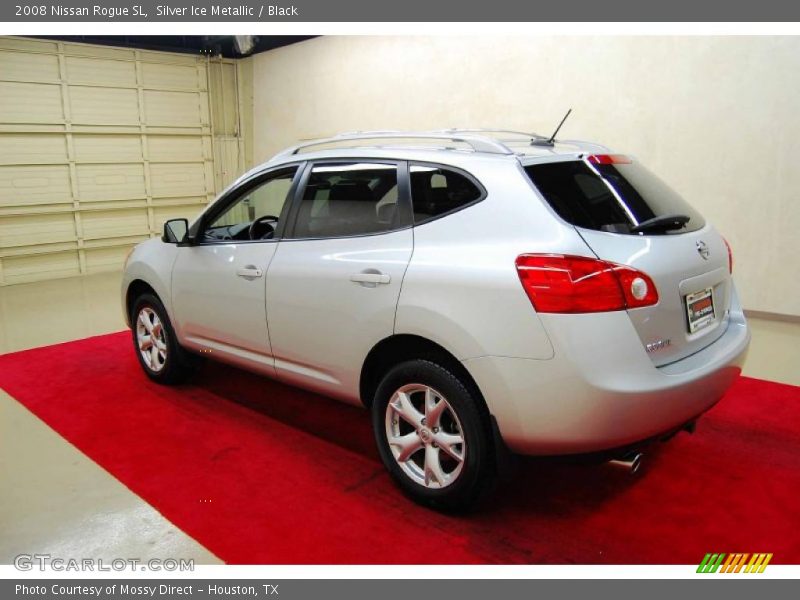 Silver Ice Metallic / Black 2008 Nissan Rogue SL