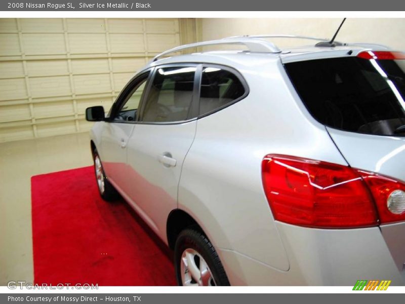 Silver Ice Metallic / Black 2008 Nissan Rogue SL