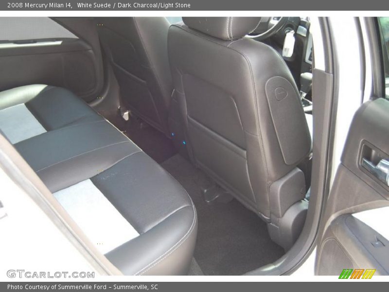 White Suede / Dark Charcoal/Light Stone 2008 Mercury Milan I4