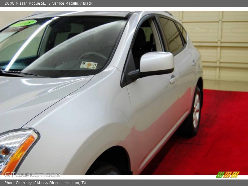 Silver Ice Metallic / Black 2008 Nissan Rogue SL