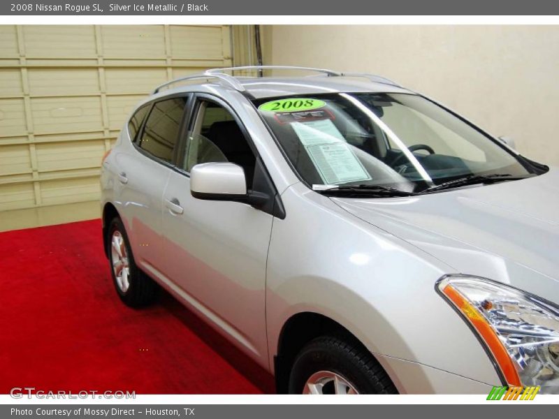 Silver Ice Metallic / Black 2008 Nissan Rogue SL