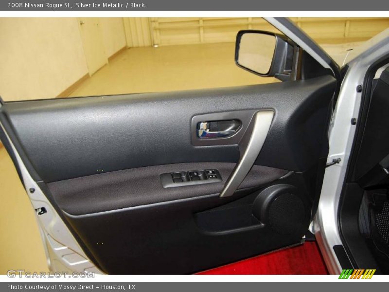 Silver Ice Metallic / Black 2008 Nissan Rogue SL