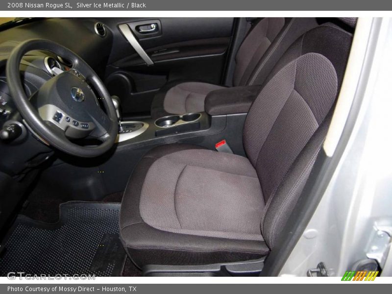 Silver Ice Metallic / Black 2008 Nissan Rogue SL