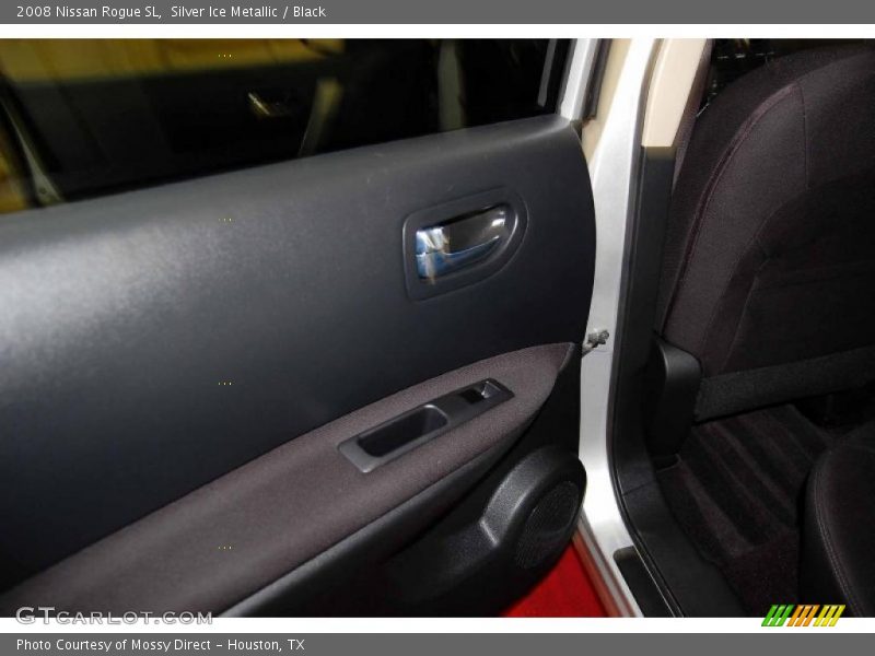 Silver Ice Metallic / Black 2008 Nissan Rogue SL